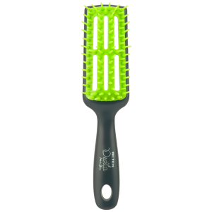 Perie Deslia Hairflow Vent Brush – verde neon