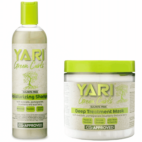 Pachet Yari Green Curls - Hidratare