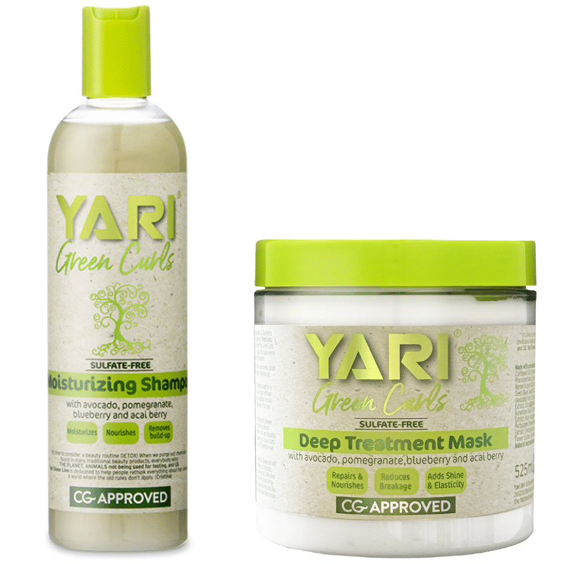 Pachet Yari Green Curls - Hidratare