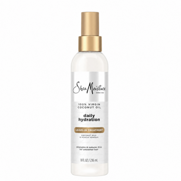 Virgin Coconut Leave-in 326ml Balsam-spray leave-in (fara clatire) Shea Moisture 100% Virgin Coconut Oil Leave-In Treatment 237 ml
