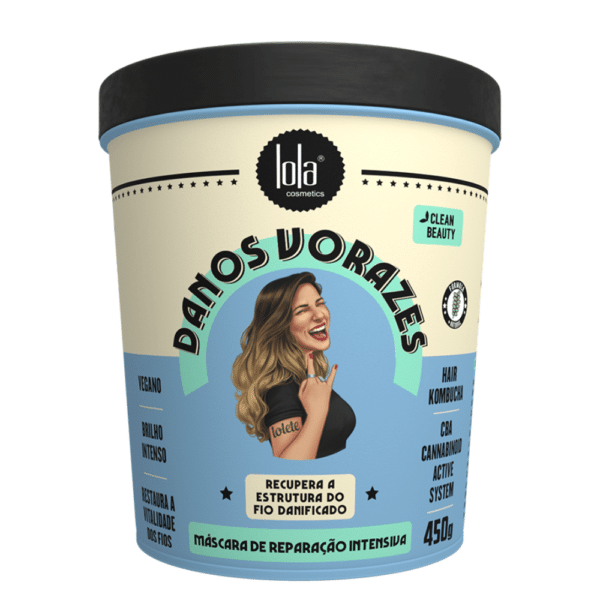 Masca de par reparatoare Lola Cosmetics Danos Vorazes 450gr