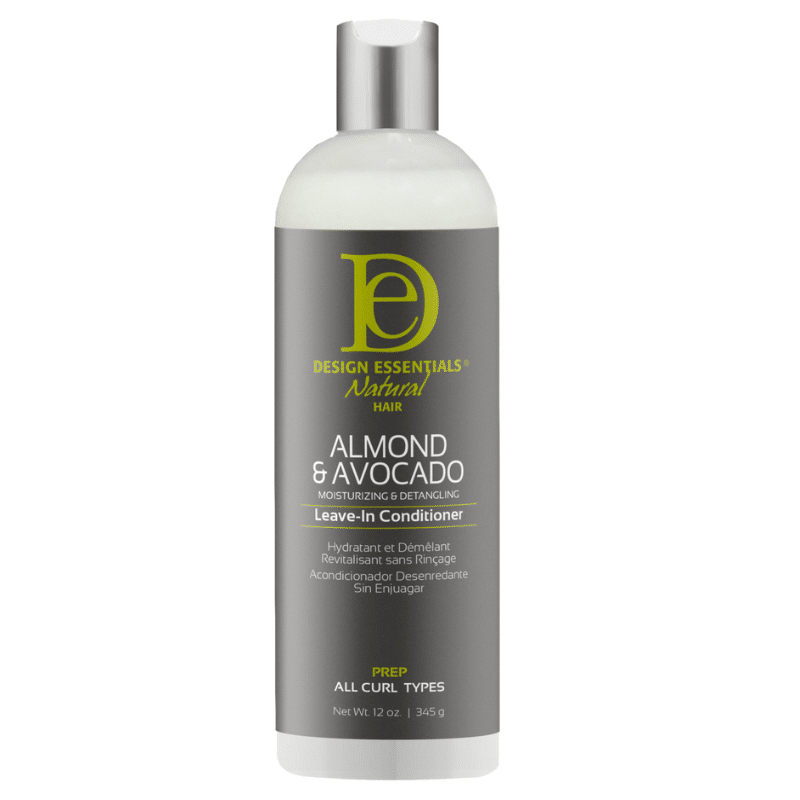 Balsam leave-in (fara clatire) pentru hidratare si descurcare Design Essentials Almond & Avocado Leave-In Conditioner 345g