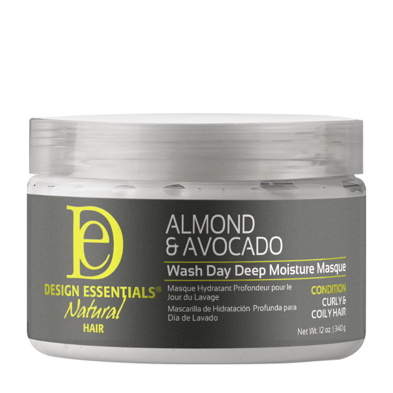 Masca hidratare profunda Design Essentials Almond & Avocado Wash Day Deep Moisture Masque 340g