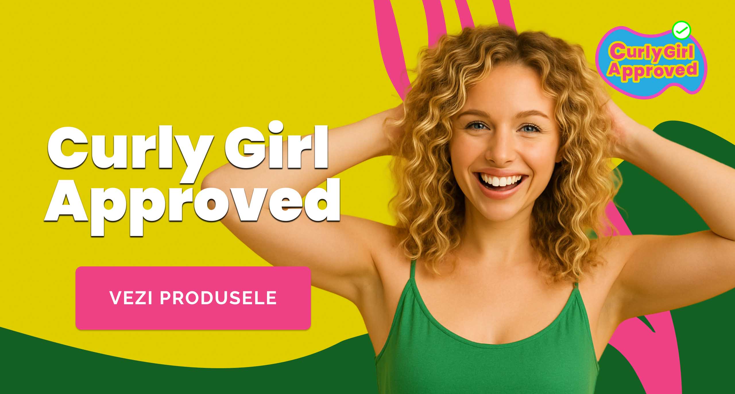 Banner Curly Girl Approved la dazahaircare