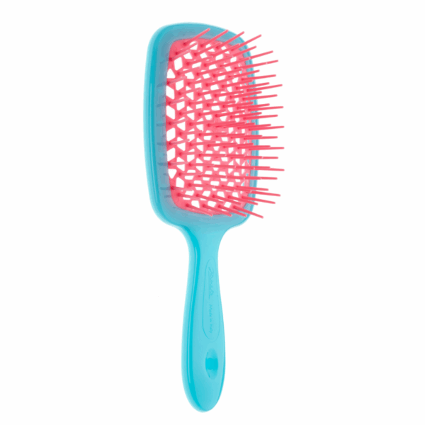 Perie profesionala Superbrush pentru familie – JANEKE Famiglia Tse-Rsa, Roz Sidefat, 20.5 cm