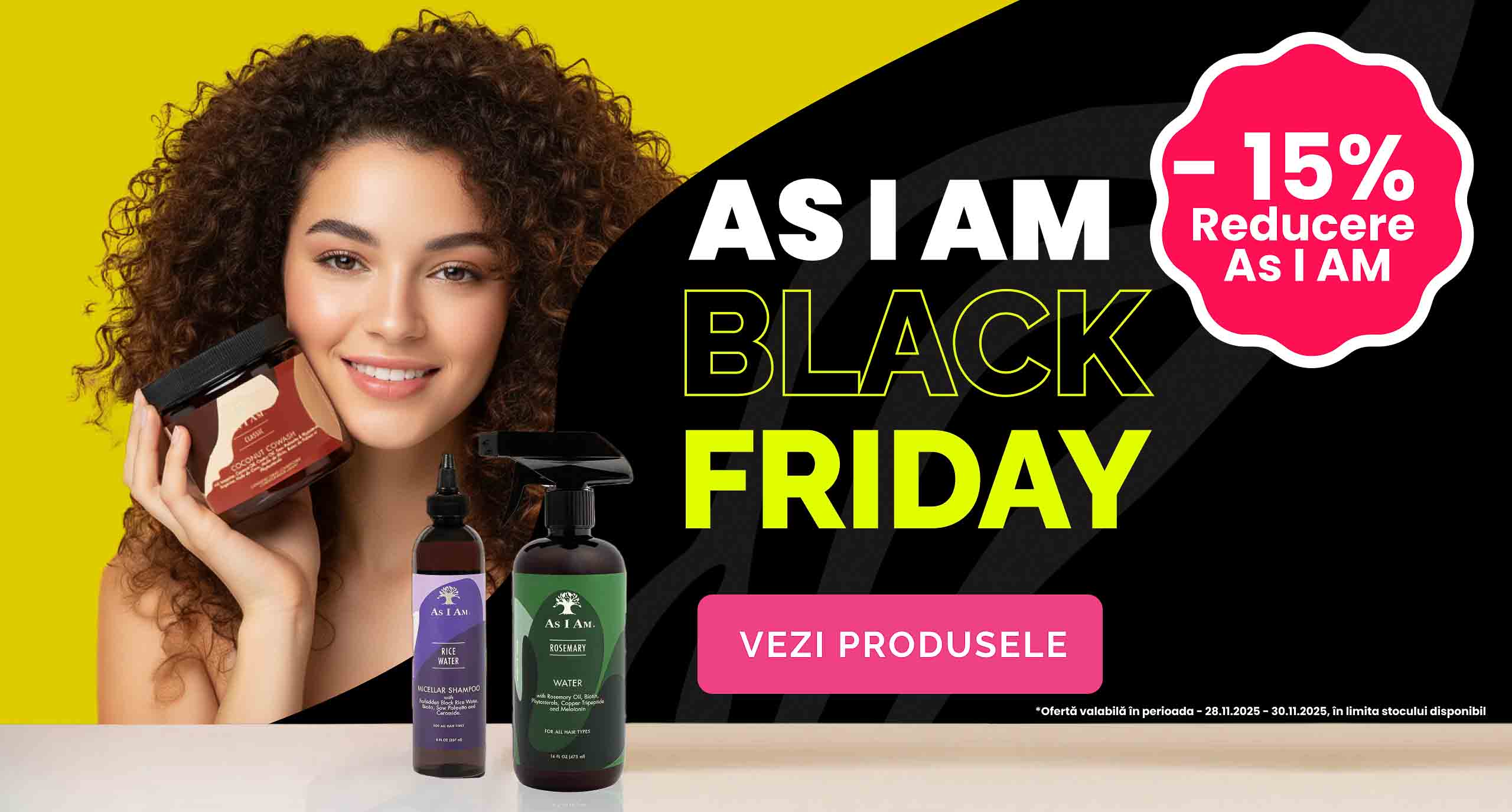 Banner Flash Sale As I Am la dazahaircare