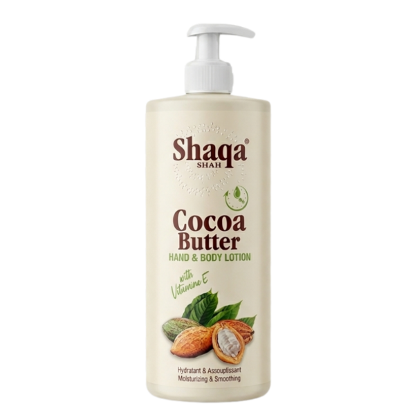 Shaqa Shah Lotion Lotiune hidratanta maini si corp Shaqa Shah Cocoa Butter Hand & Body Lotion 500ml