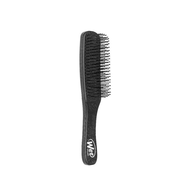 Perie de par pentru descurcare Wet Brush Men Detangler Black Leather
