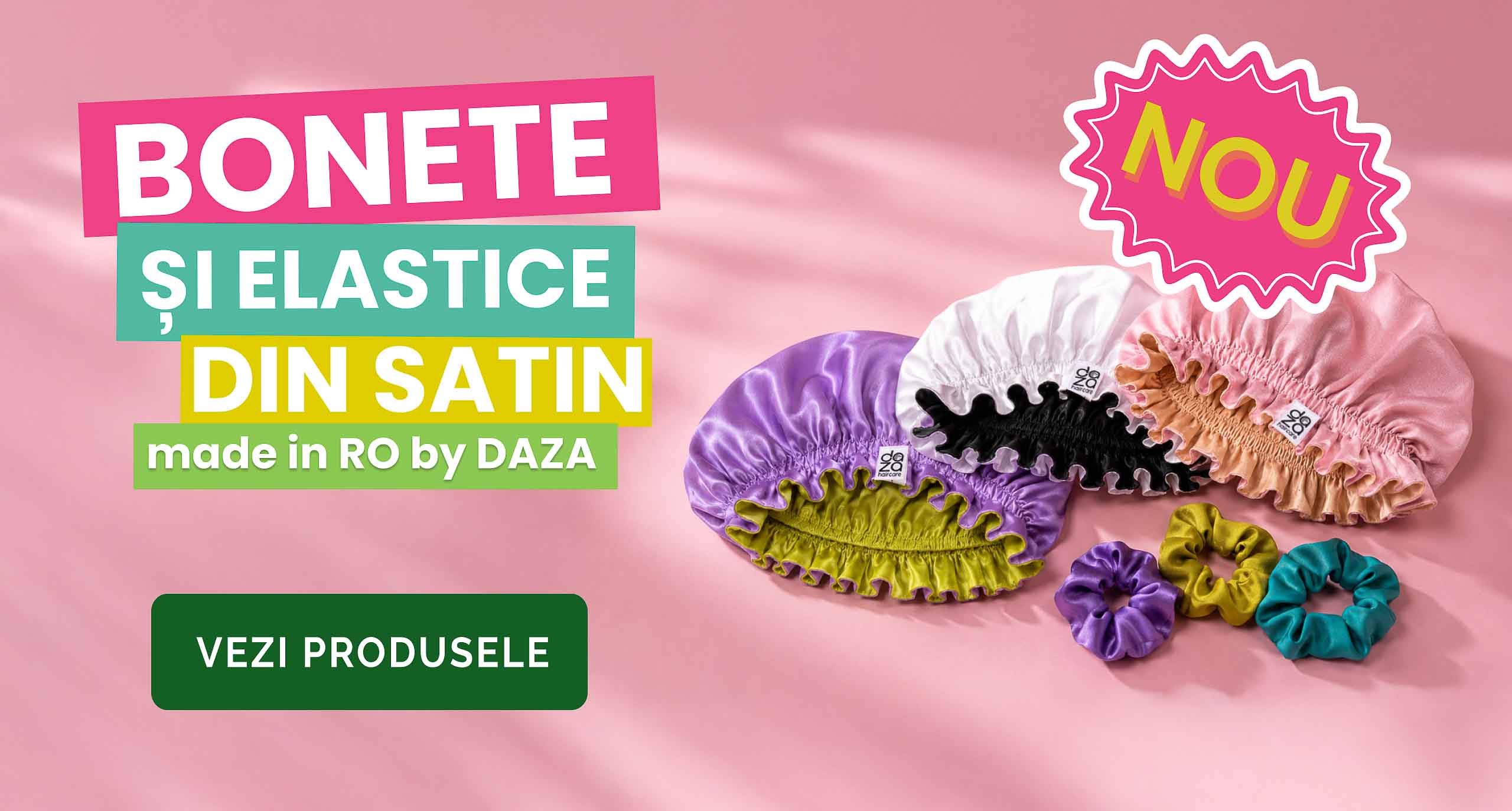 Banner bonete fabricate in romania de dazahaircare