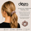 BEIGE PINK Elastic de par din satin DAZA Haircare Beige Pink Chameleon