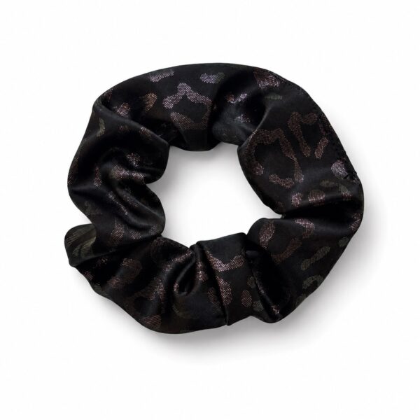 Elastic de par din satin DAZA Haircare Black Chameleon