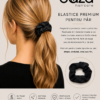 BLACK copy Elastic de par din satin DAZA Haircare Black