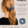 BLUE Elastic de par din satin DAZA Haircare Blue