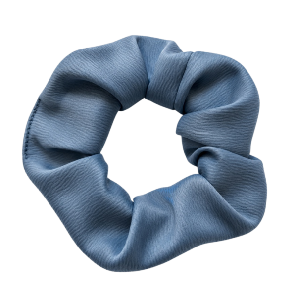 Blue_nobg Elastic de par din satin DAZA Haircare Blue