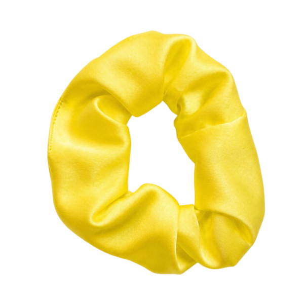 Elastic de par din satin DAZA Haircare Yellow Lemon