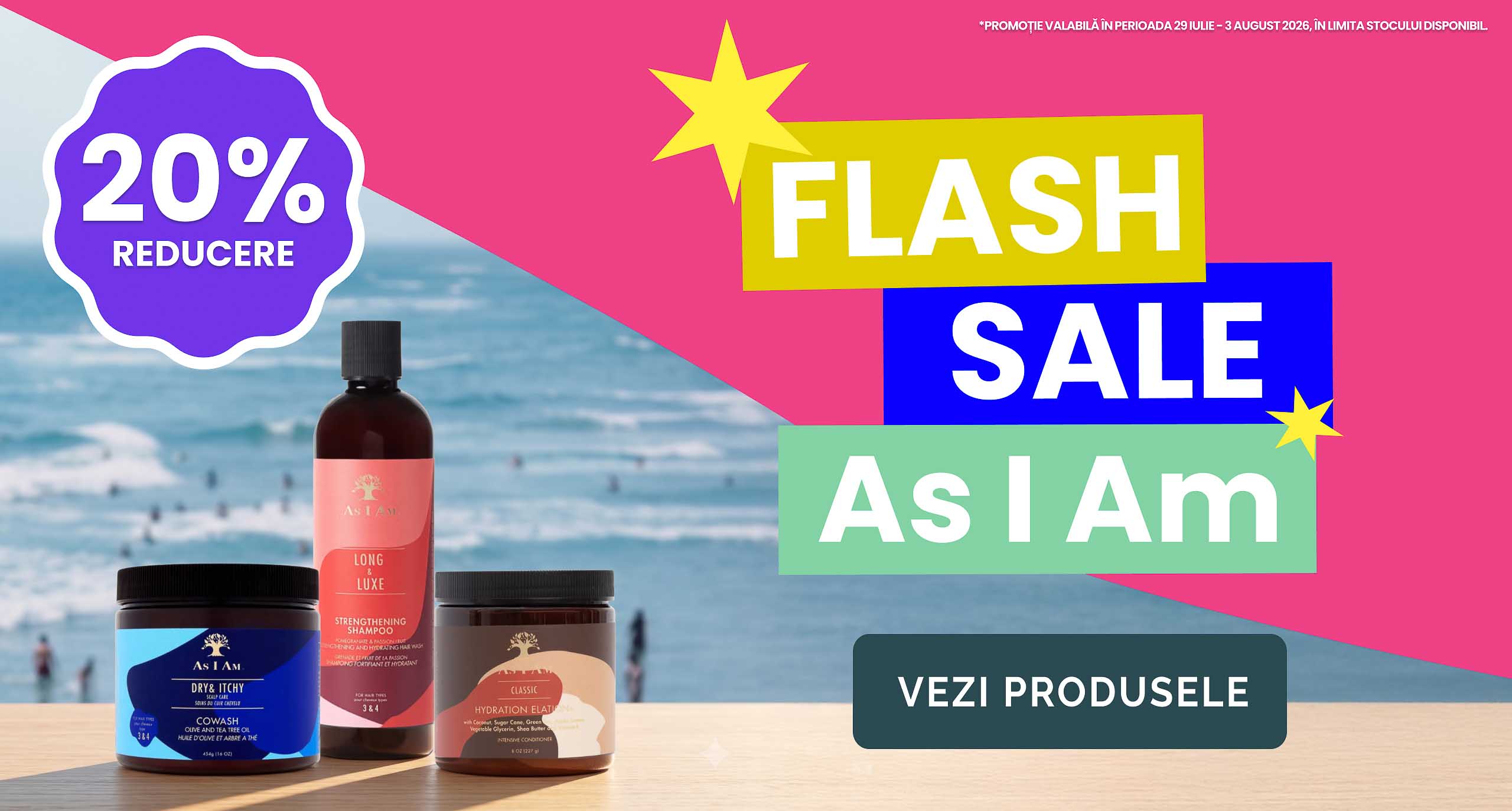 Banner campanie cowash la dazahaircare