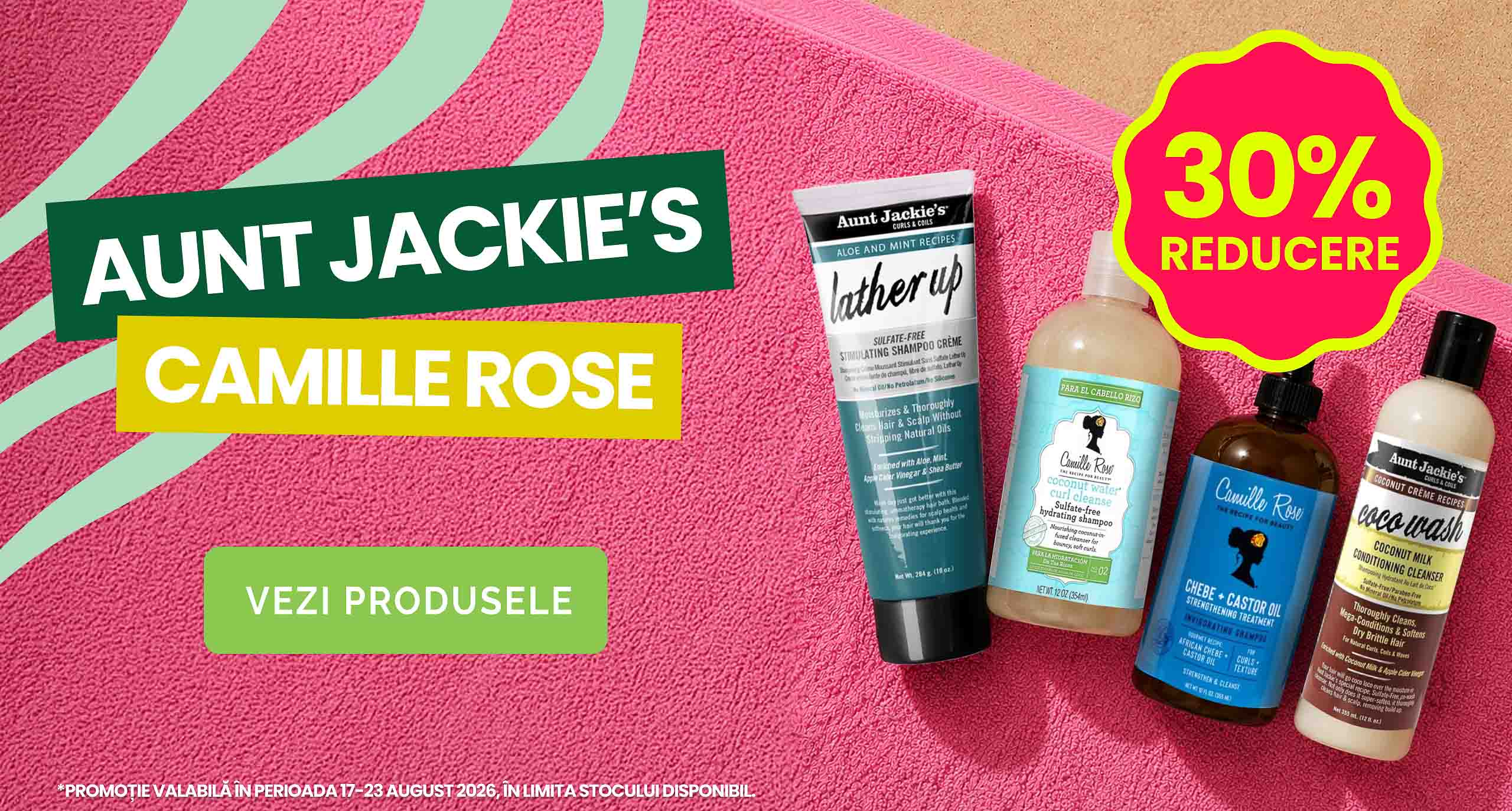 Banner campanie body care la dazahaircare