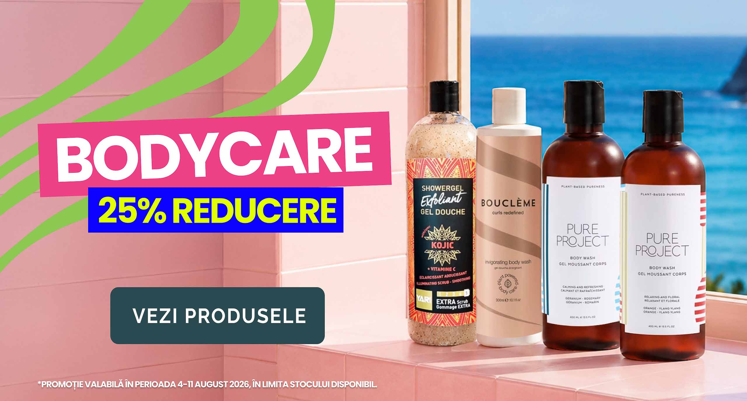 Banner campanie body care la dazahaircare