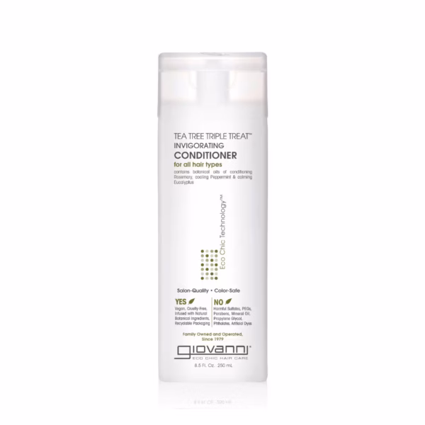 balsam-revitalizant-calmant-giovanni-1 Balsam revitalizant si racoritor Giovanni Tea Tree Triple Treat Invigorating Conditioner 250ml