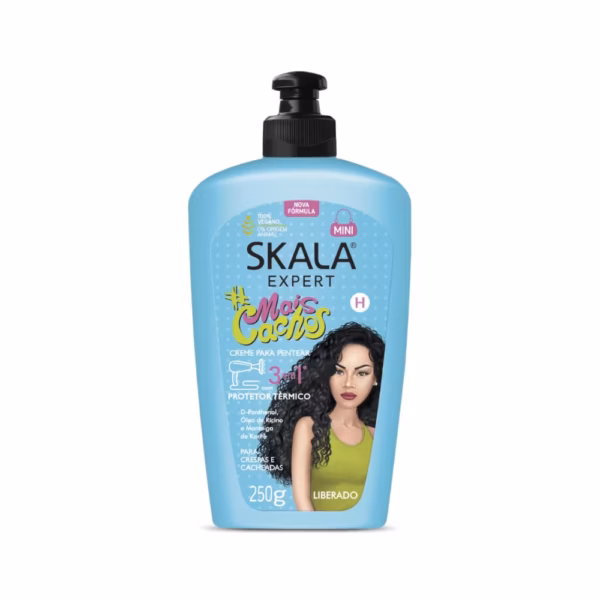 Masca hidratanta si reparatoare 3-in-1 pentru par cret Skala Mais Cachos 250ml