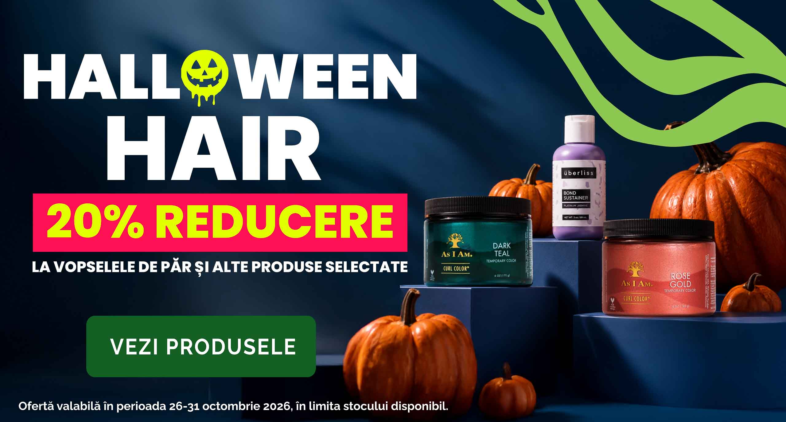 Banner campanie pure project la dazahaircare